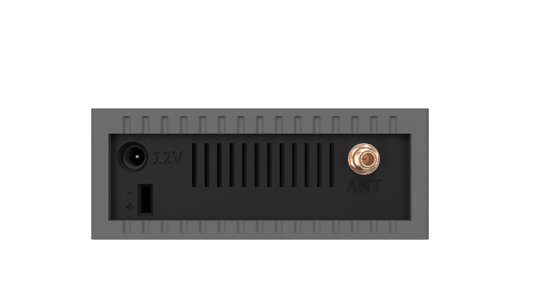 StreamKit V2 12V power input, screw terminal and antenna connector